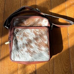 Cowhide Woman Crossbody Bag